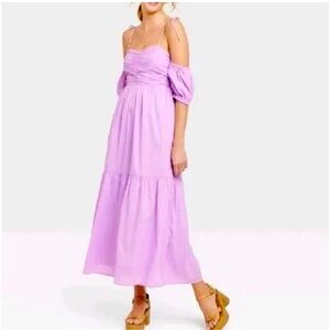 Puff Short Sleeve A-Line Dress - Universal Thread